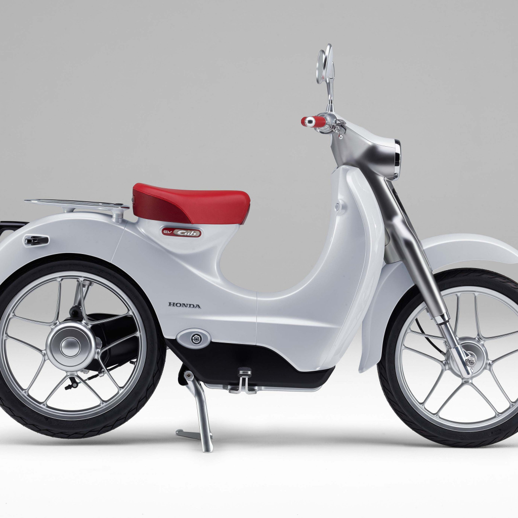 Электрический мотоцикл Honda EV-Cub, 2018 года