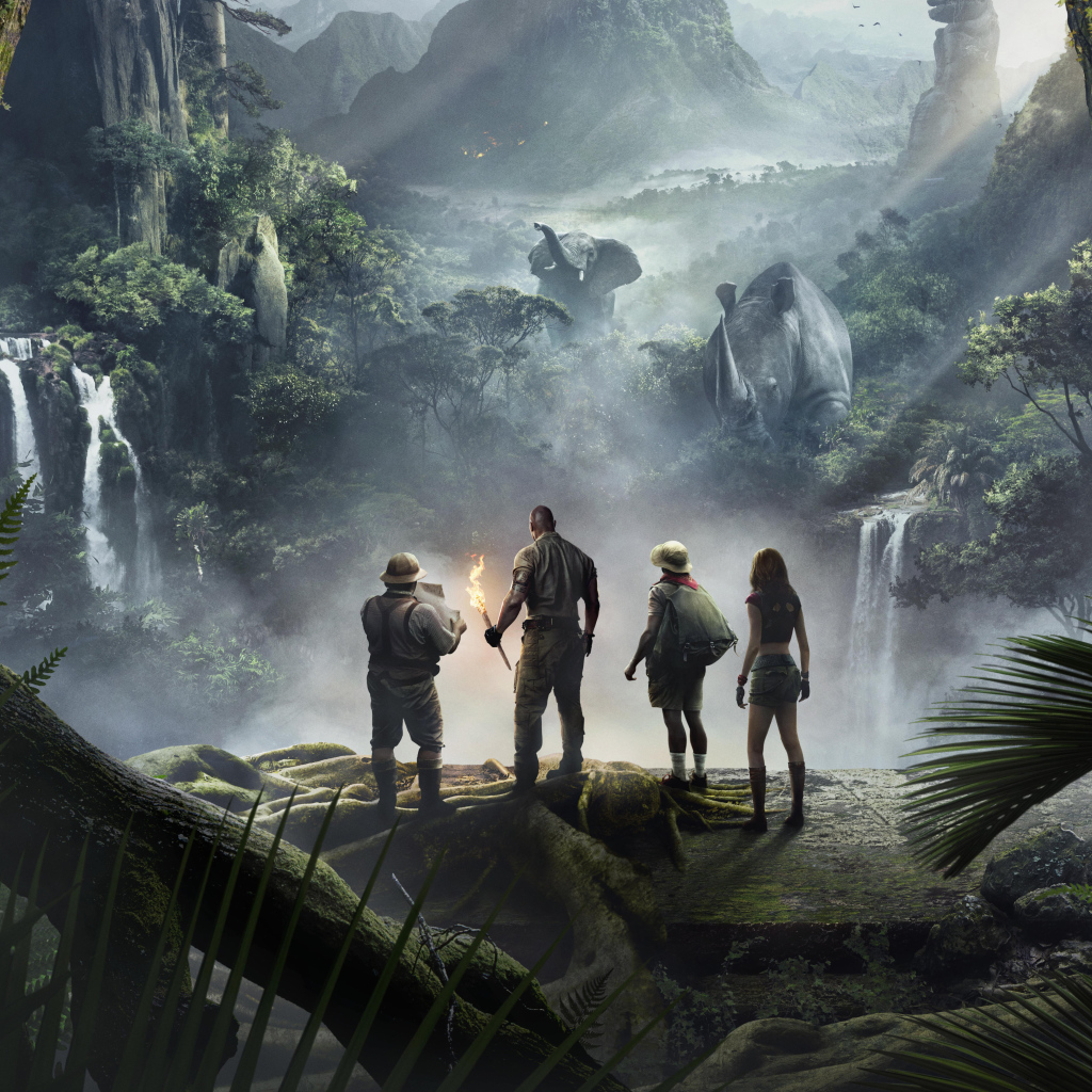 Кадр нового фильма Джуманджи. Зов джунглей, 2017