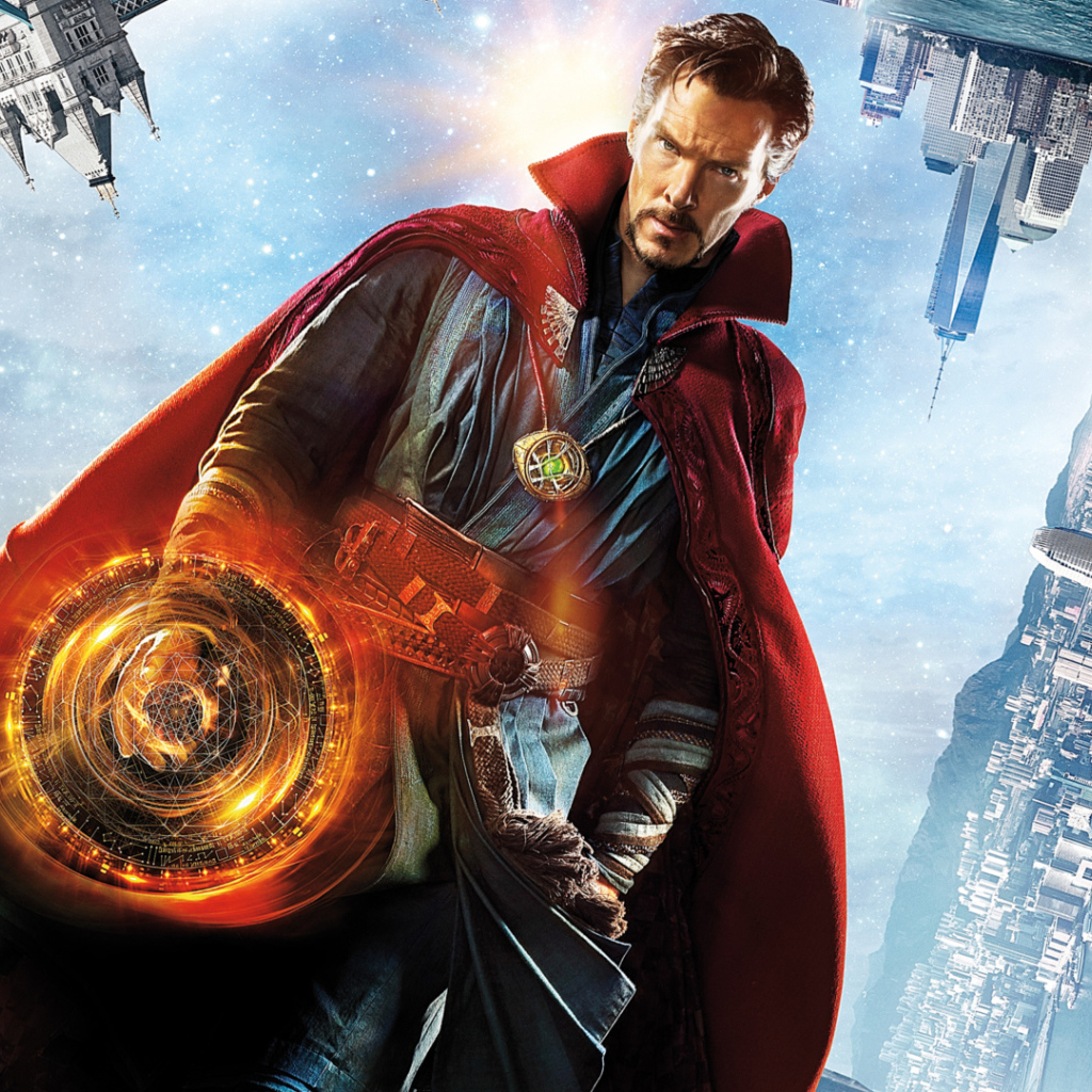 Актер Бенедикт Камбербэтч в фильме Доктор Стрэндж 