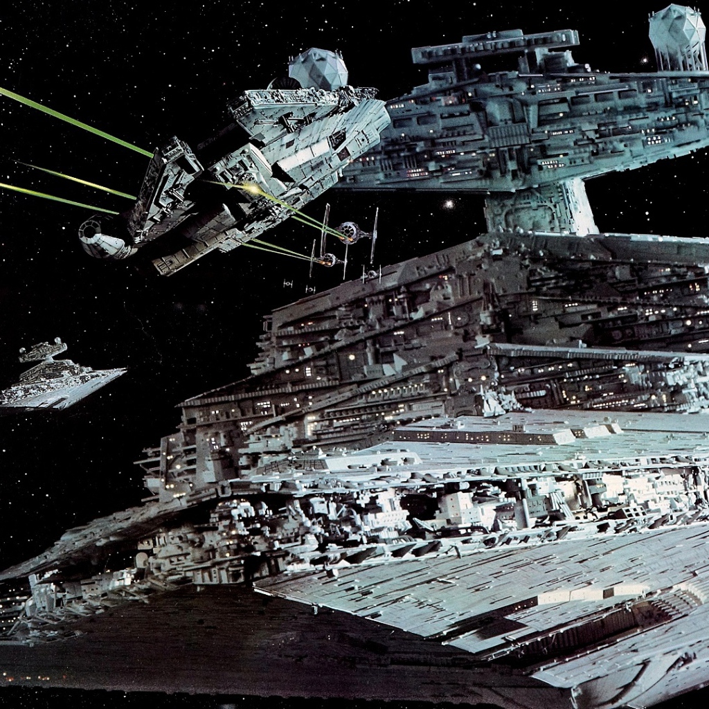 Боевой космический корабль Звёздный разрушитель фильм Звездные войны 