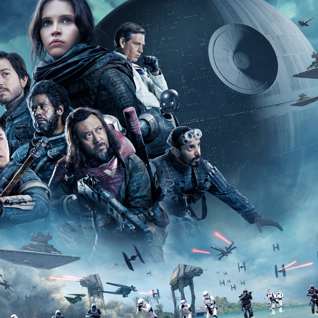 Герои приключенческого фильма Изгой-один. Звёздные войны Истории 