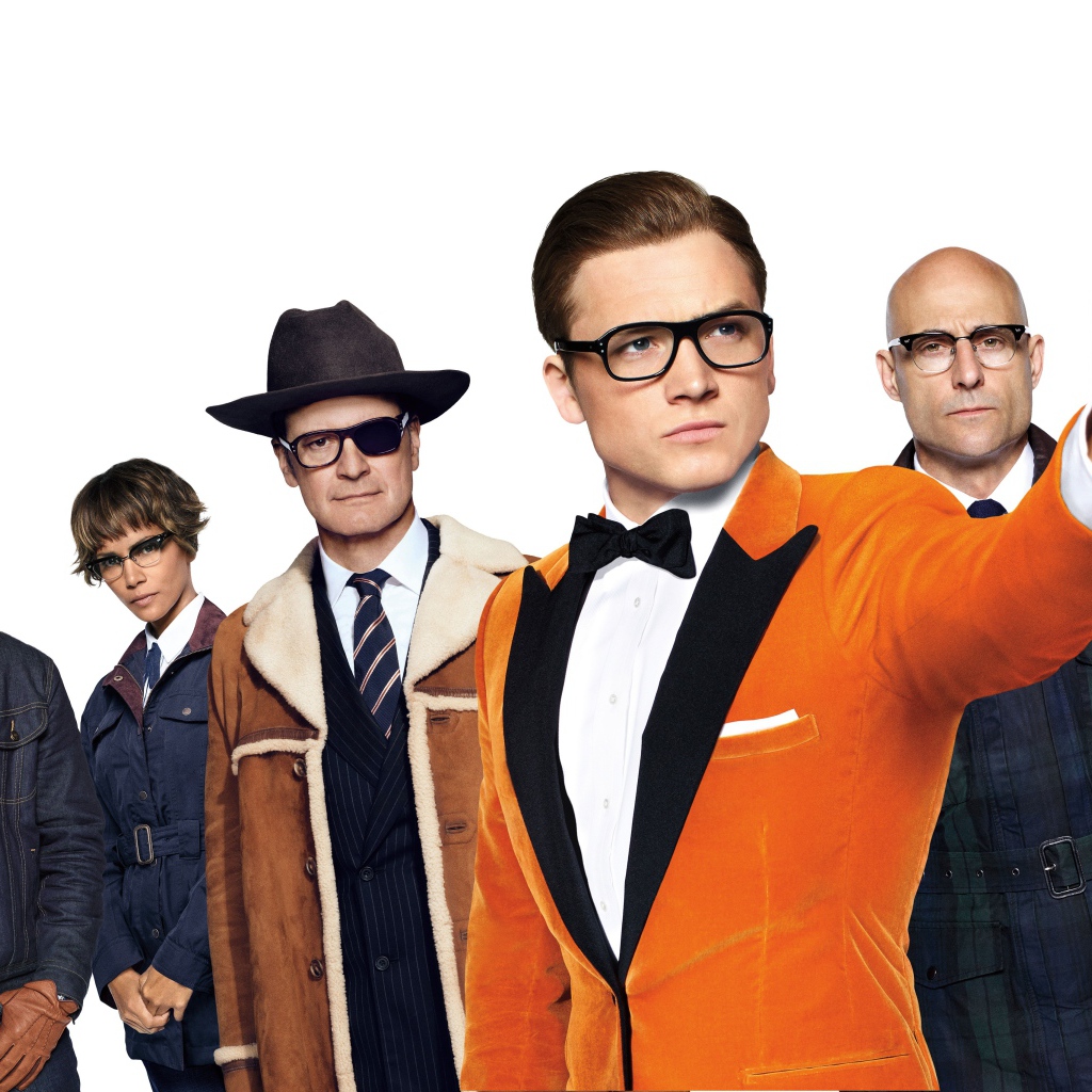 Герои нового приключенческого боевика  Kingsman Золотое кольцо