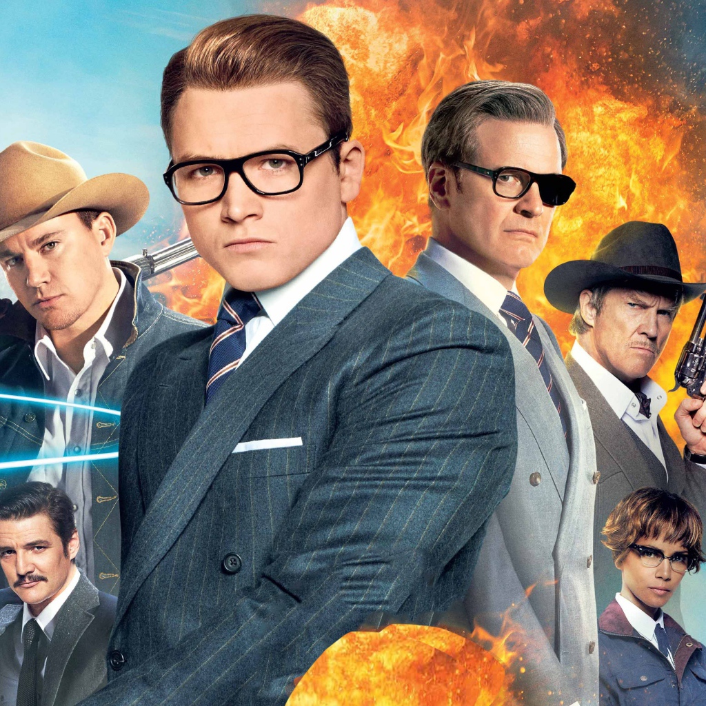 Персонажи фильма  Kingsman, Золотое кольцо, 2017