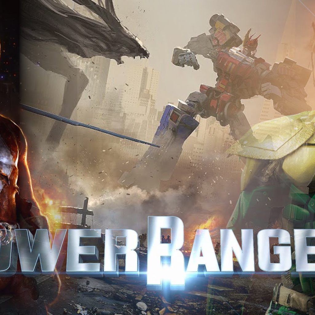 Логотип фильма Могучие рейнджеры 2017 