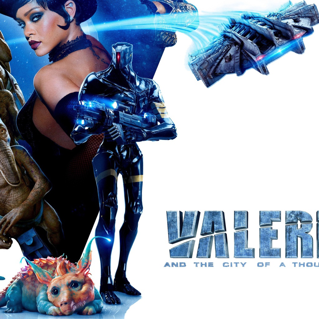 Певица Рианна персонаж Баббл в фильме Валериан и город тысячи планет, 2017 