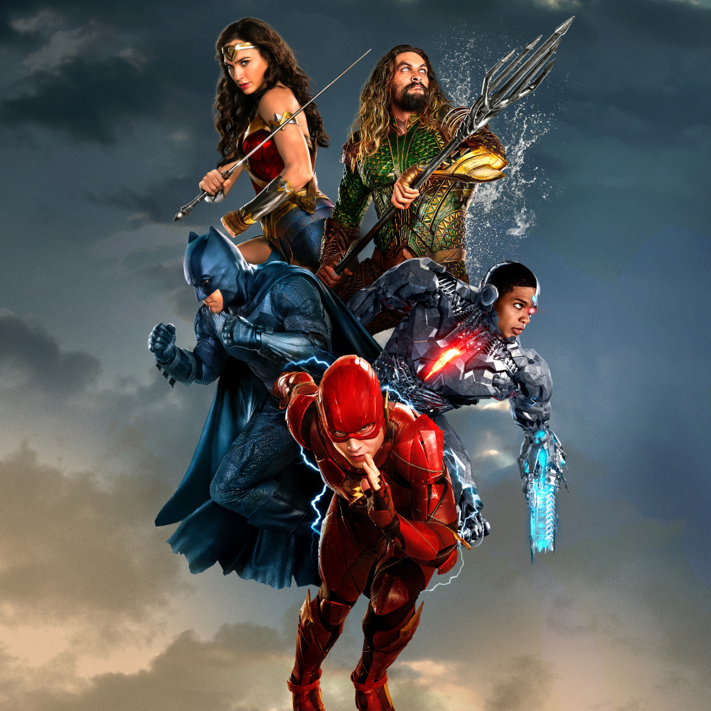 Супергерои фантастического фильма Лига справедливости, 2017
