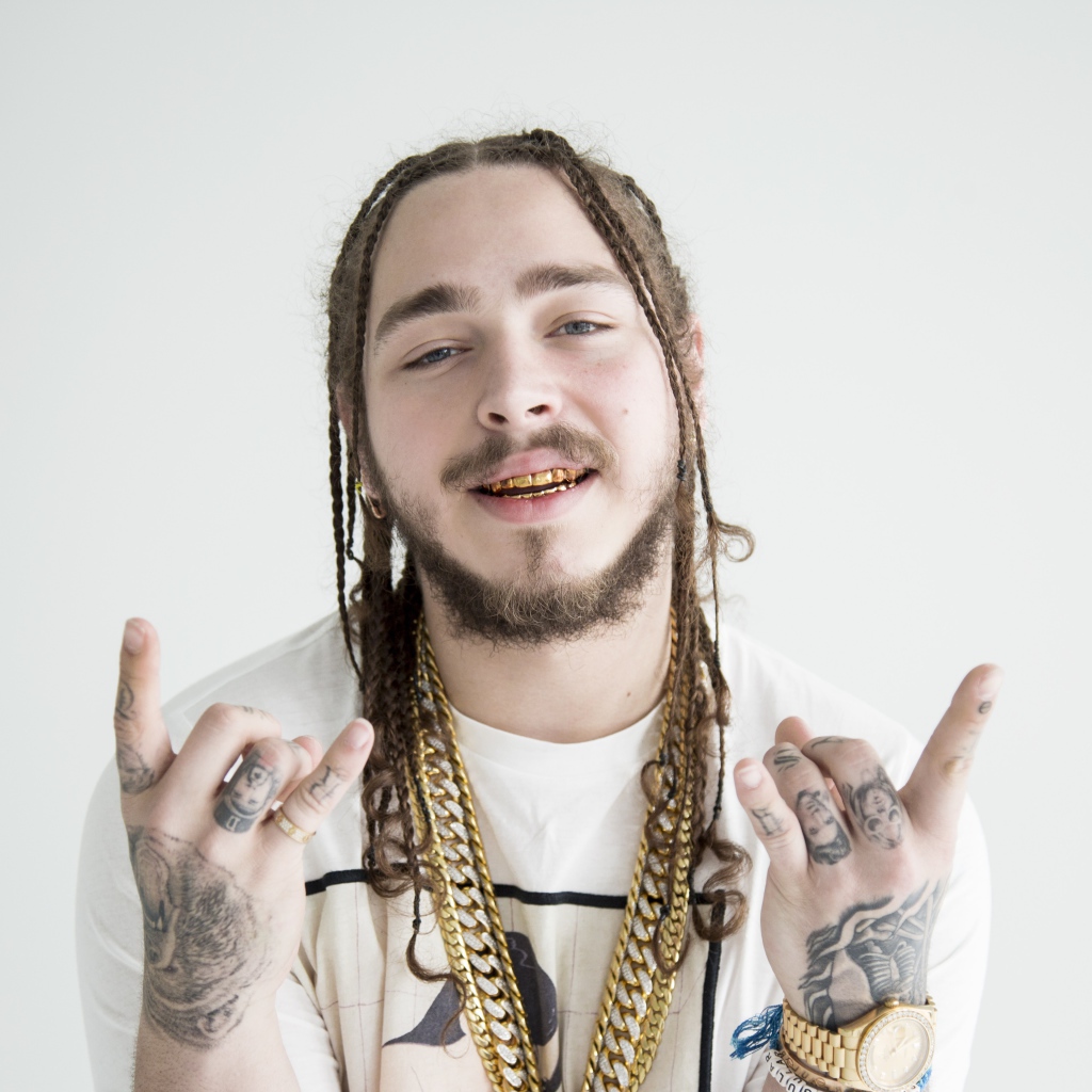 Американский хип-хоп исполнитель Post Malone