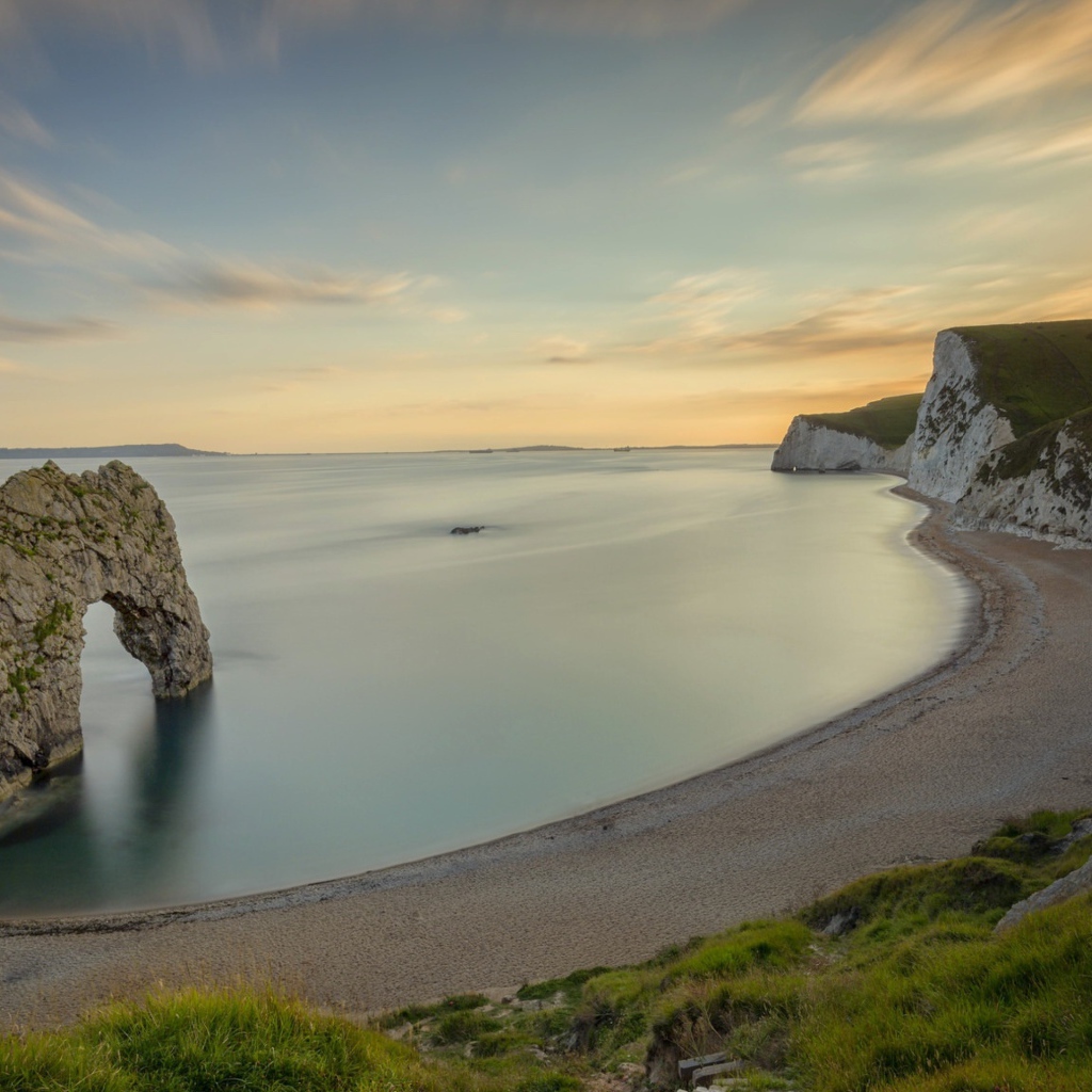 Арка Дердл-Дор на закате солнца