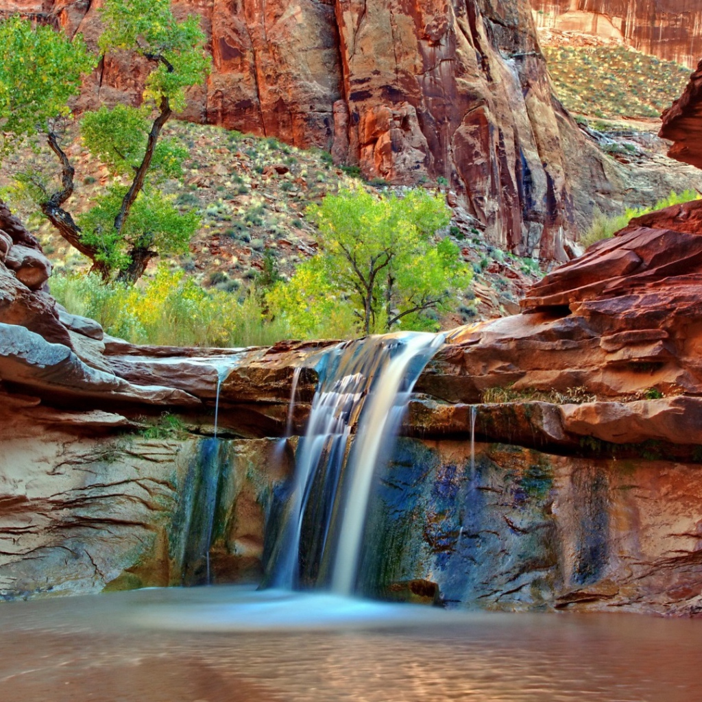 Водопад в Гранд-Каньоне 