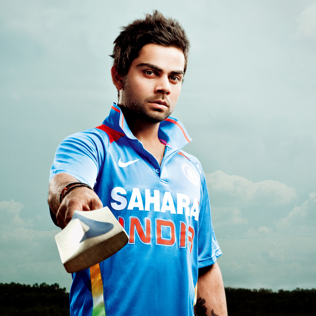 Индийский игрок в крикет Вират Кохли