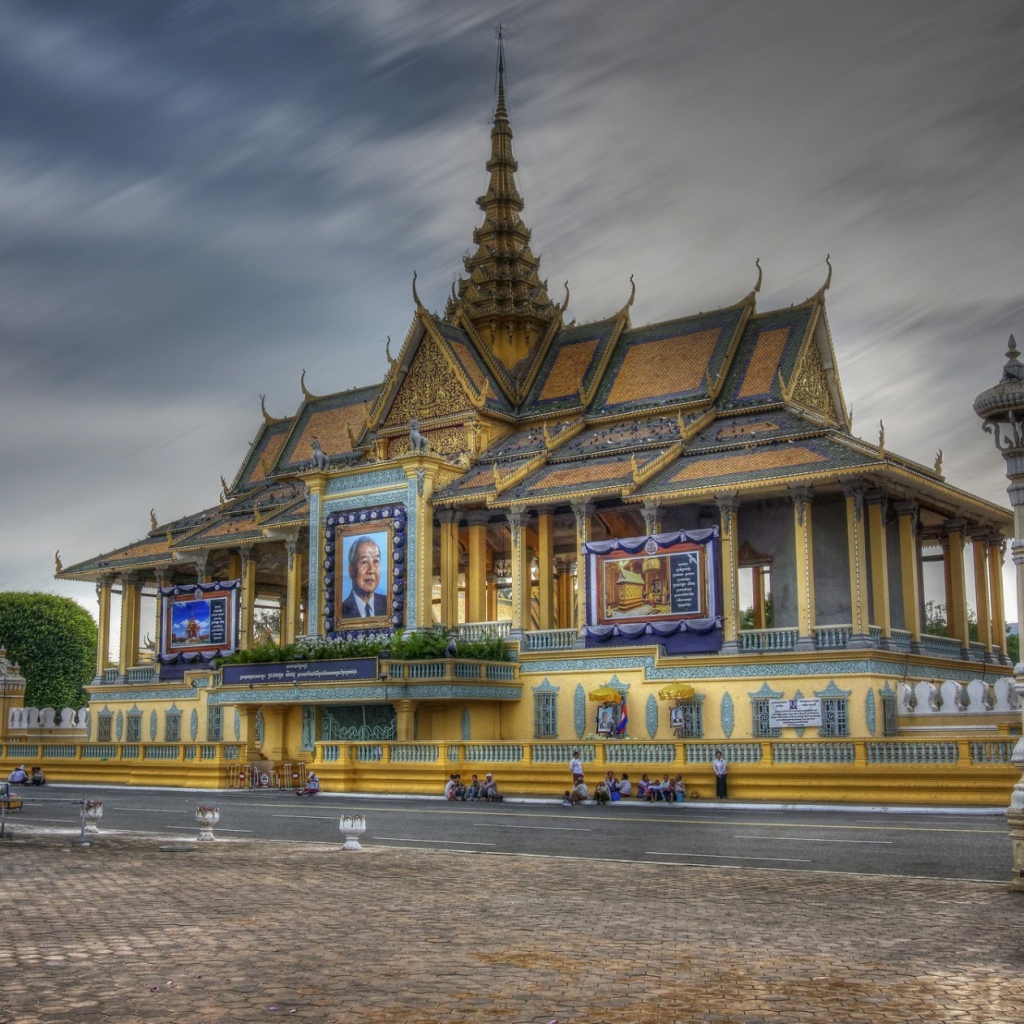 Дворец короля в Камбоджа