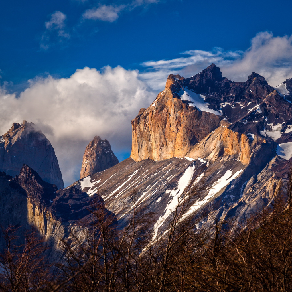 Горный пейзаж, Патагония Чили 