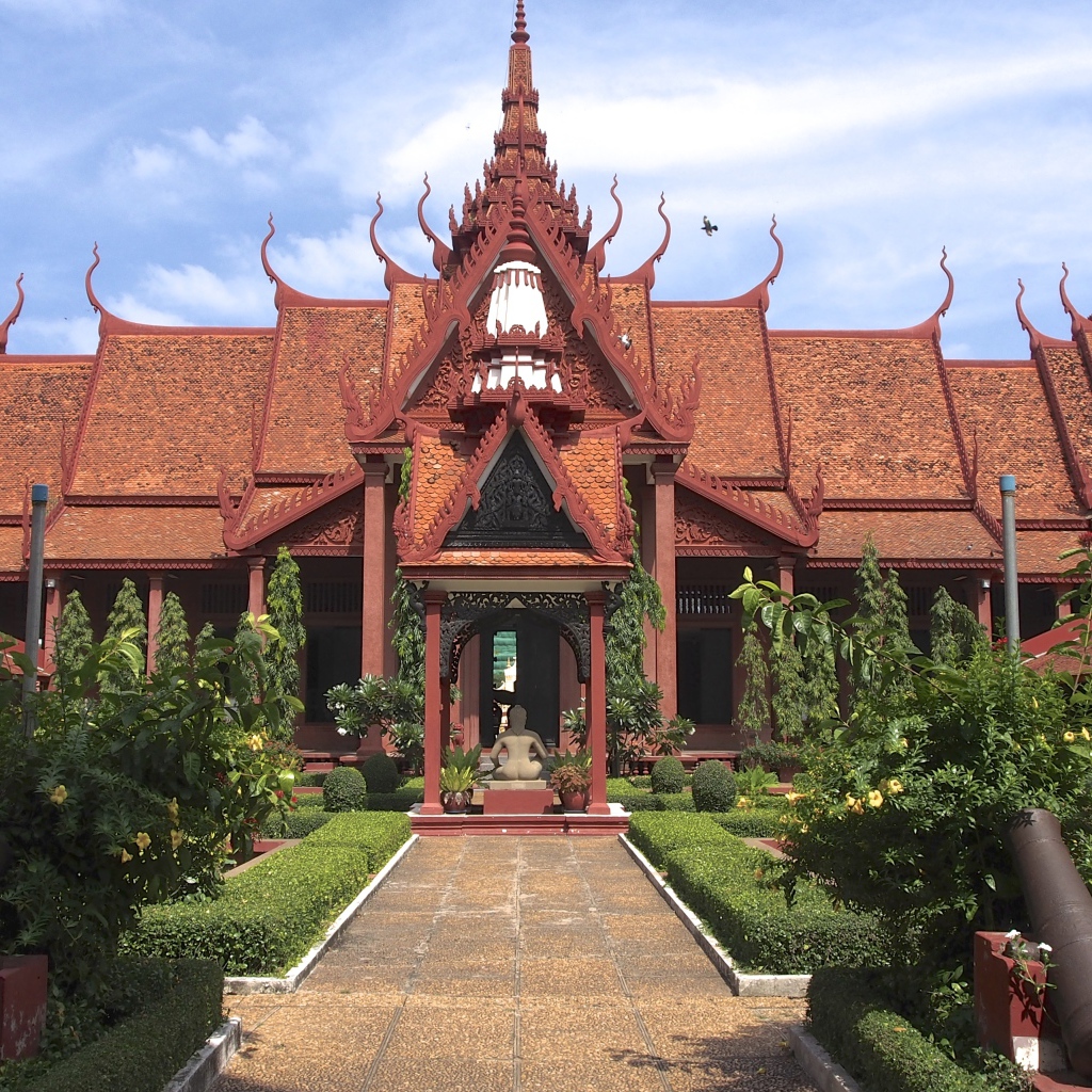 Национальный музей Камбоджи город Пномпень 