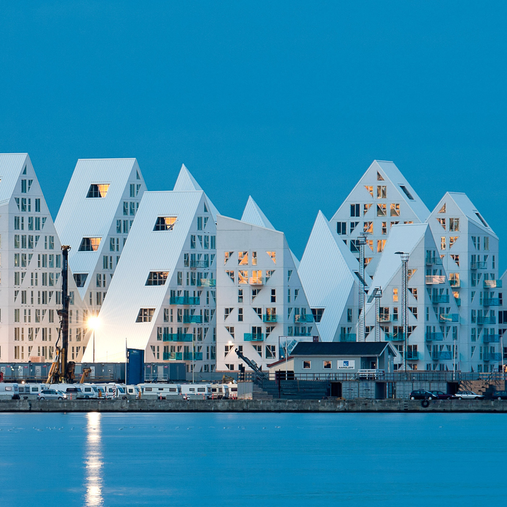 Жилой комплекс Айсберг, Орхус. Дания 