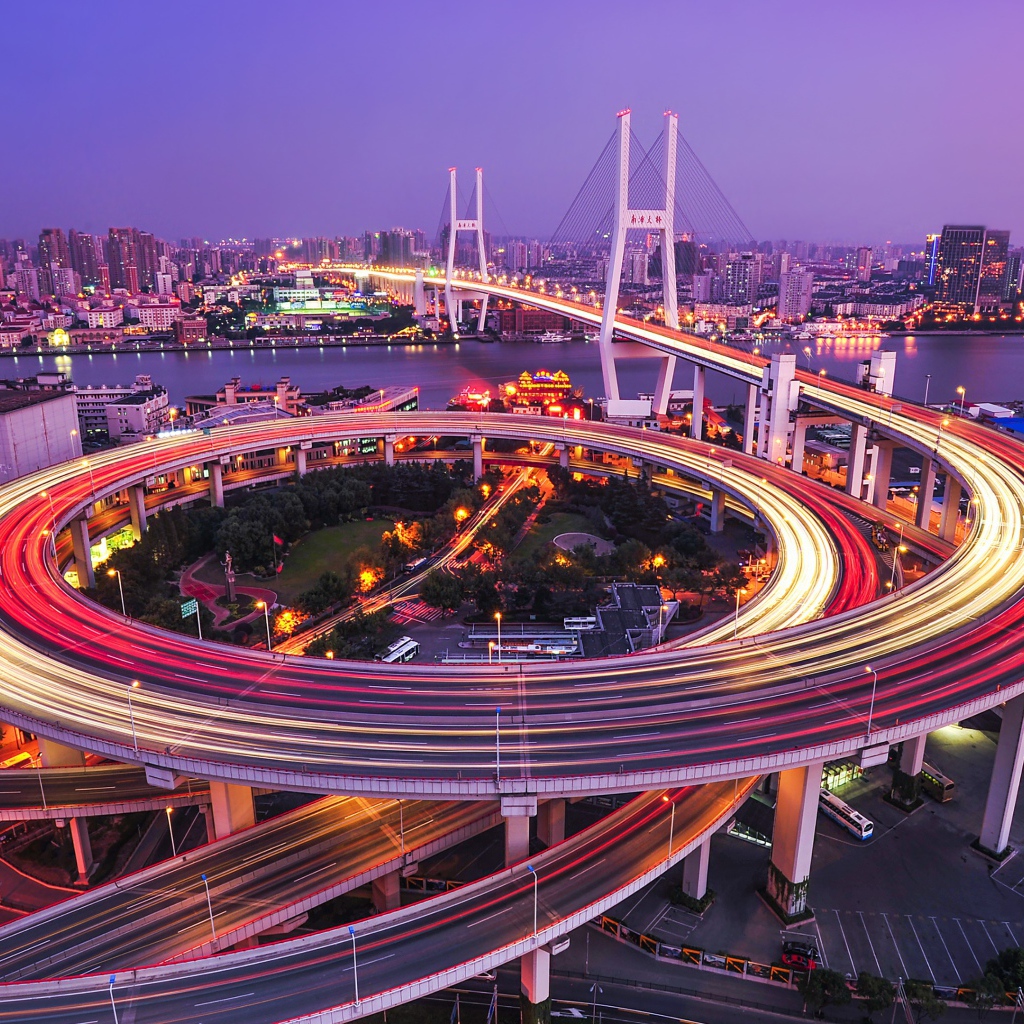 Nanpu Bridge Shanghai, People's Republic