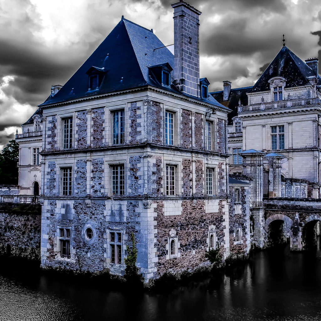 Замок Château de Serrant в Сен-Жорж-сюр-Луар, Франция 