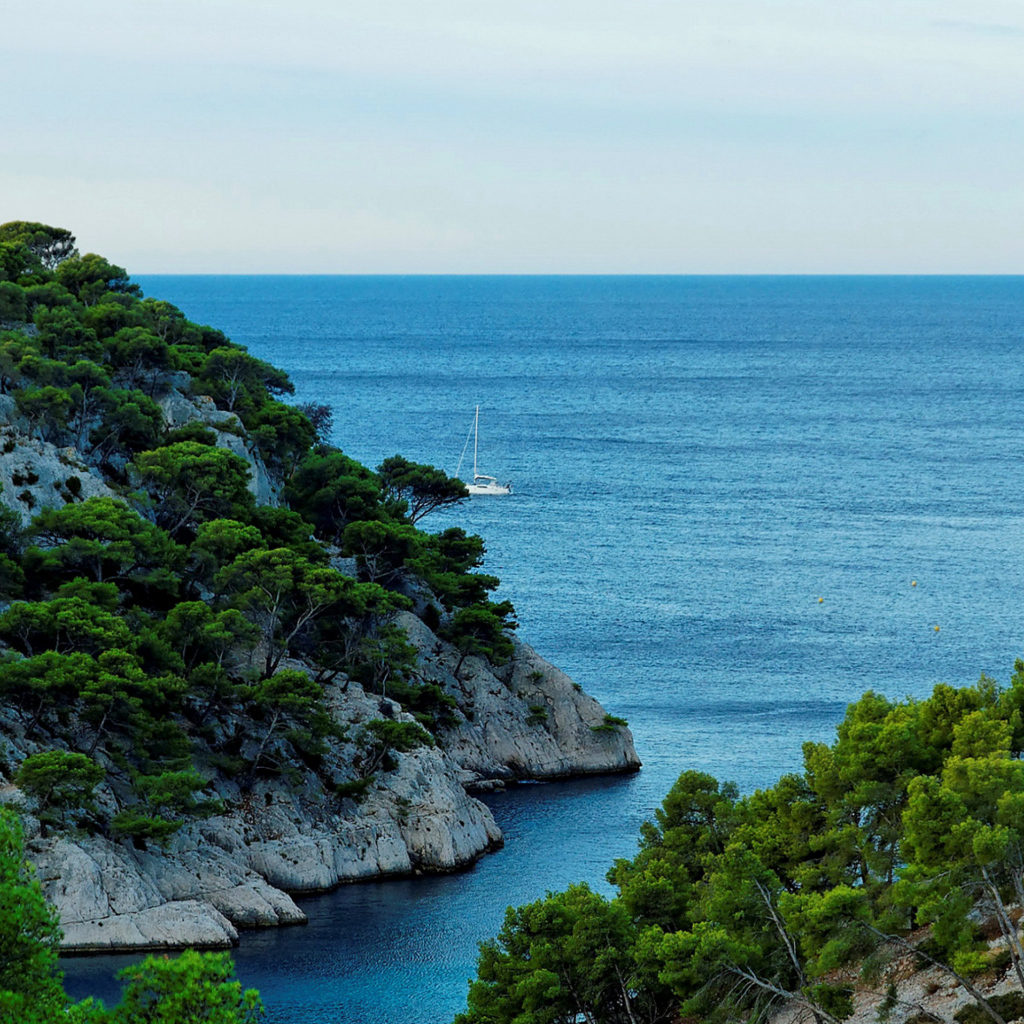 Скалистое побережье Прованса, Франция 