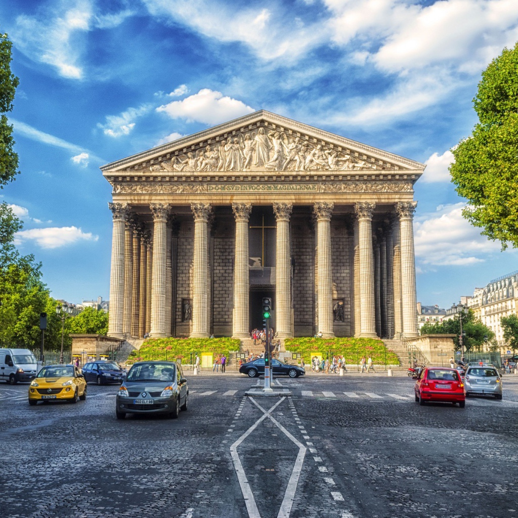 Здание D.O.M.SVB.INVOC.S.M.MAGDALENAE, Париж. Франция  