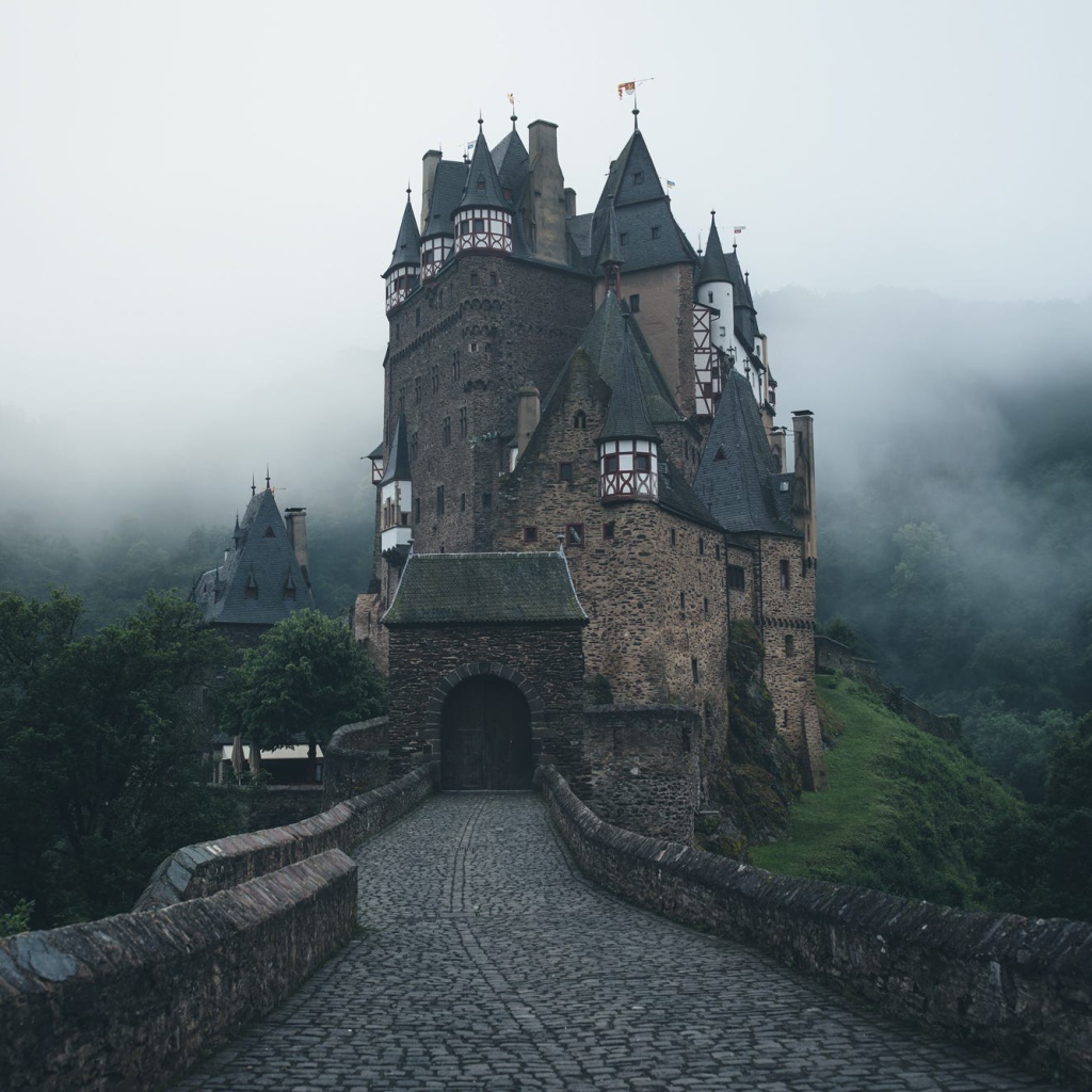 Старинный замок Эльц, Виршем, Германия 