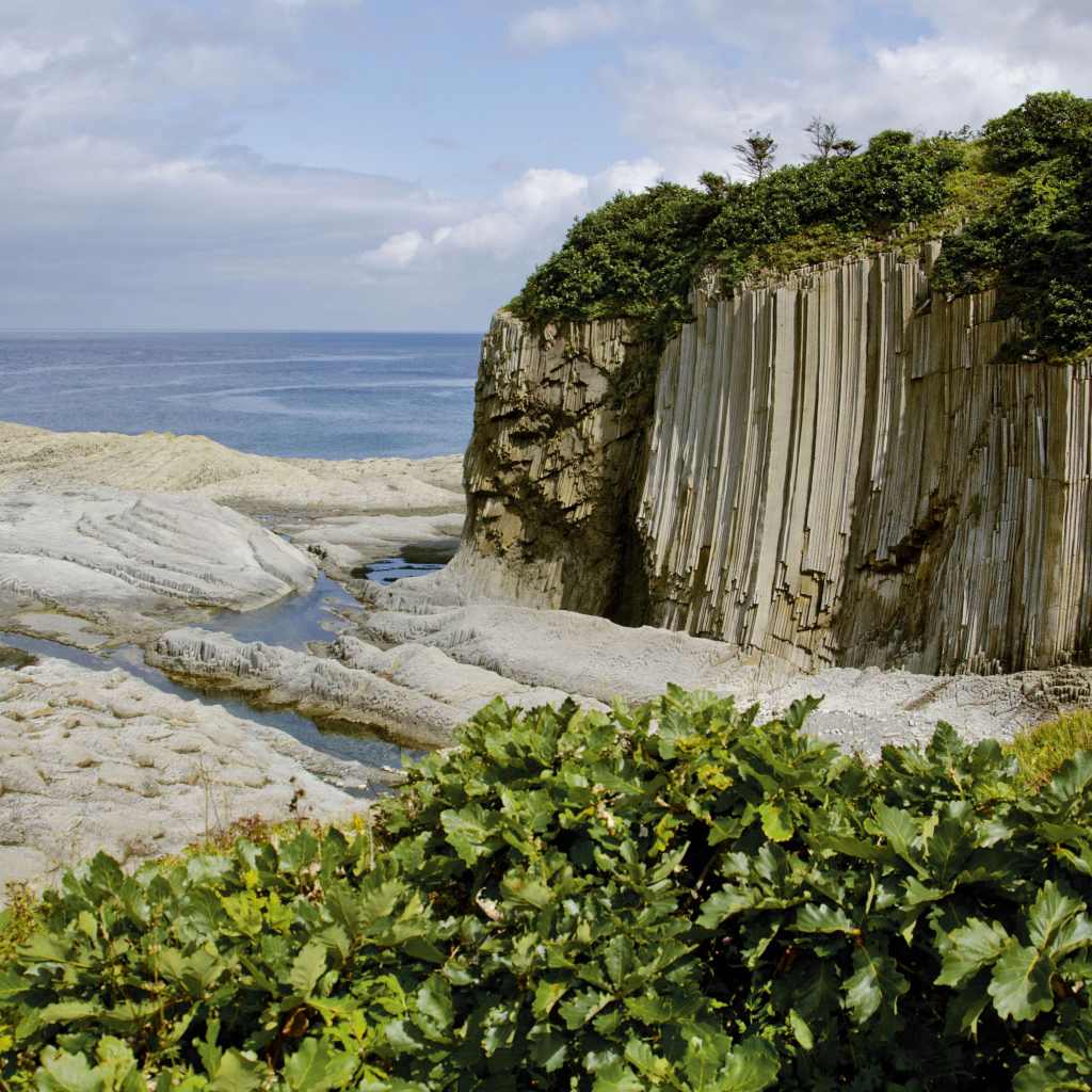Мыс Столбчатый, Курильские острова. Россия 