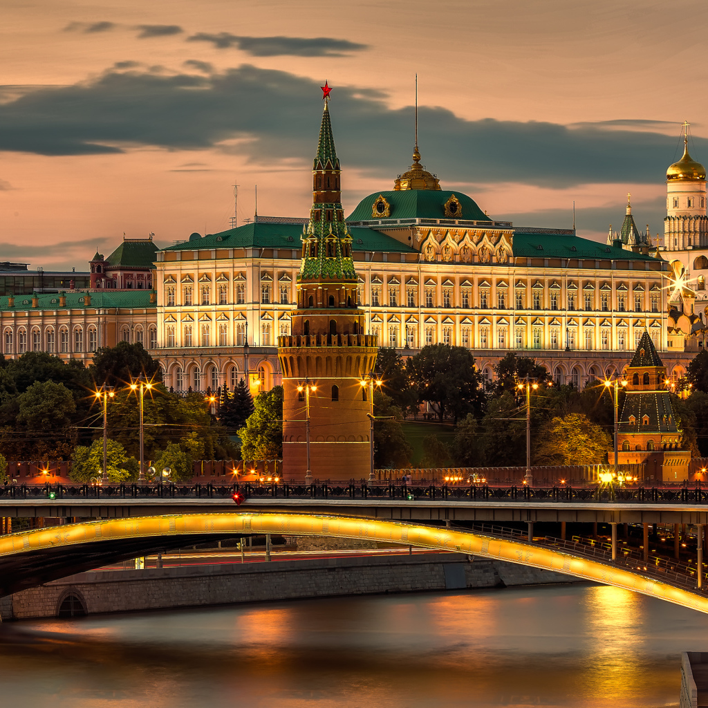 Большой каменный мост через Москва реку, Россия  