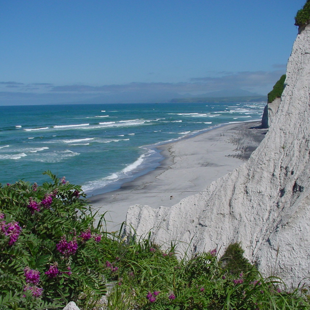 Тихий океан, Курильские острова. Россия 