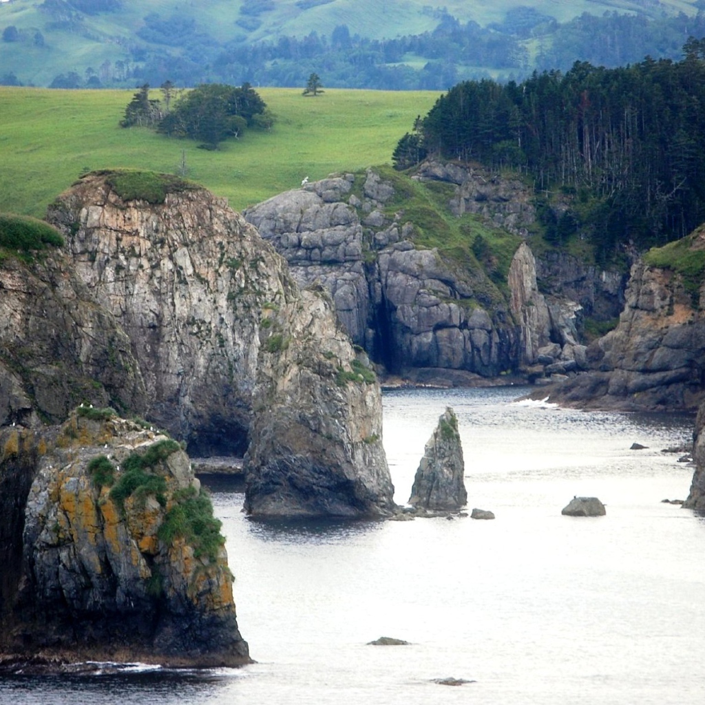 Остров Шикотан, Курильские острова. Россия 