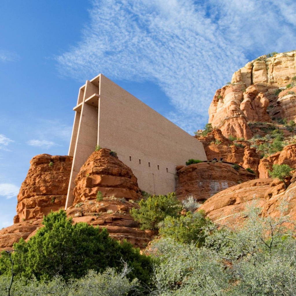 Часовня в скале. Аризона, США