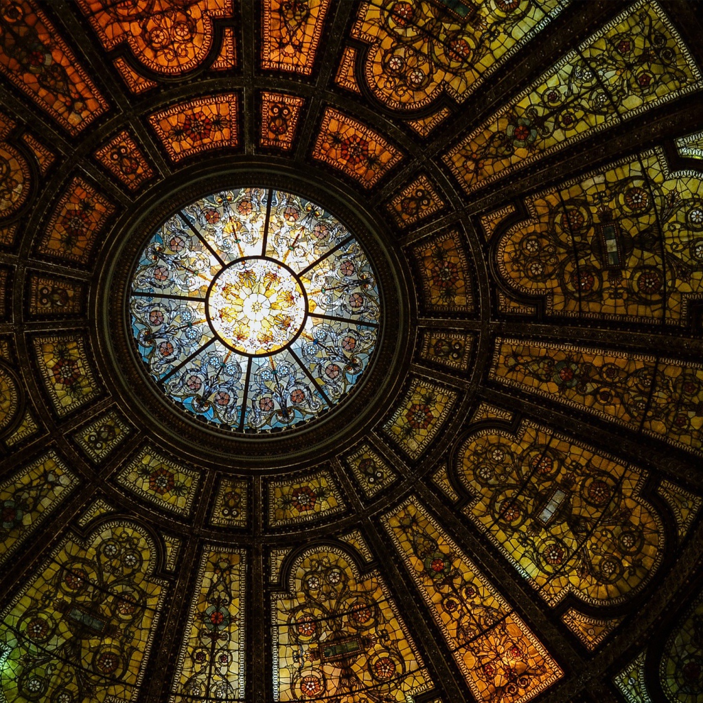 Чикагский культурный центр витражи, США