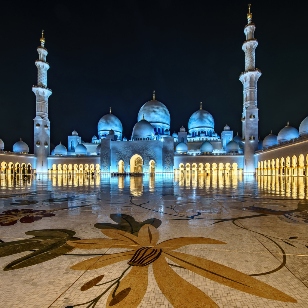 Мечеть шейха Зайда, Абу- Даби. ОАЭ 