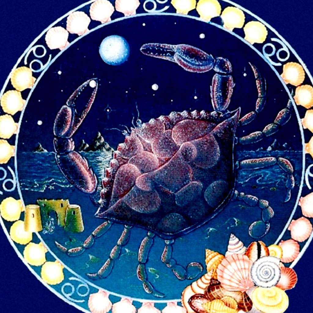 Знак зодиака Рак  рисунок