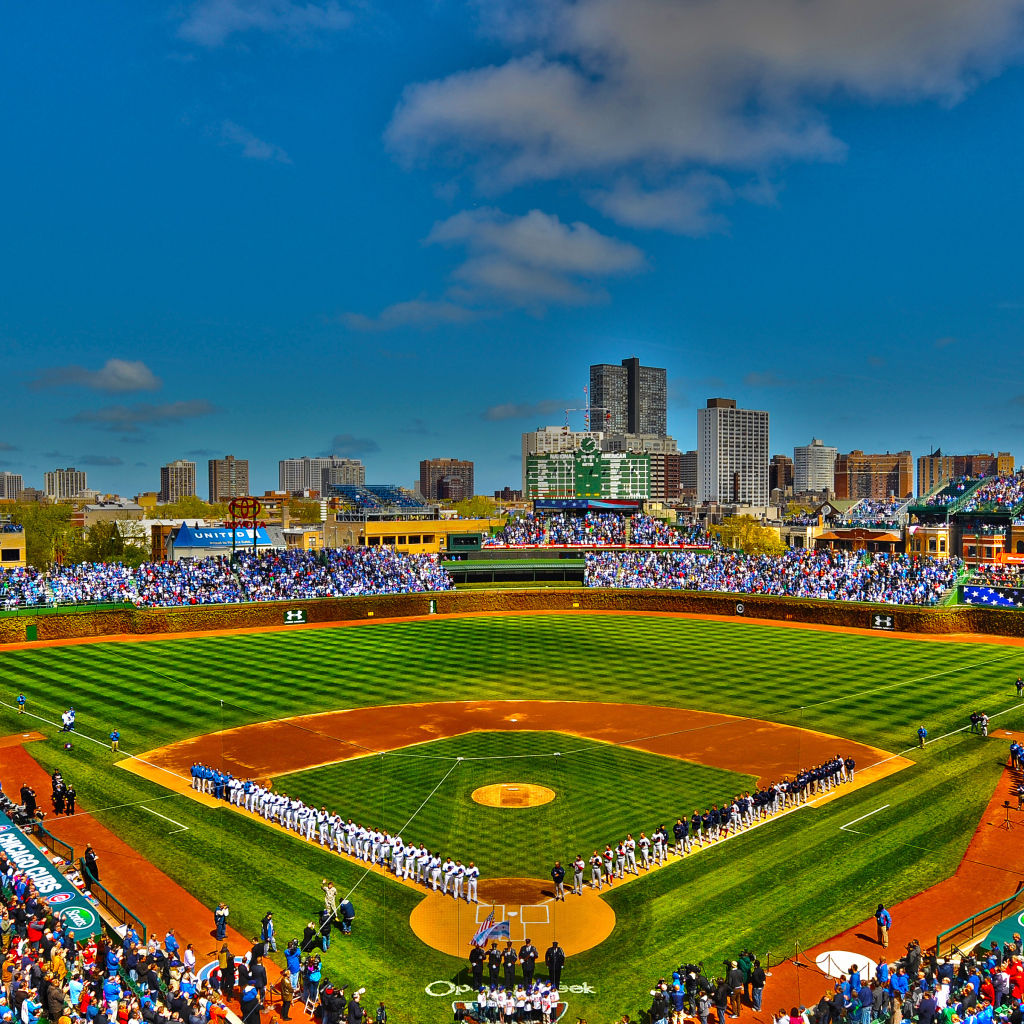 Бейсбольный стадион Ригли-филд, Чикаго 
