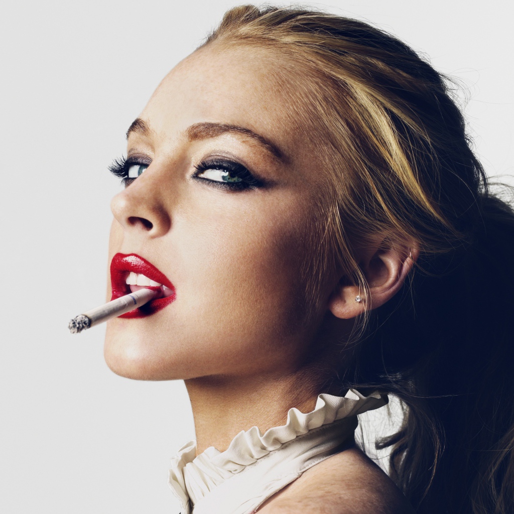 Горячая девушка, актриса Линдси Лохан