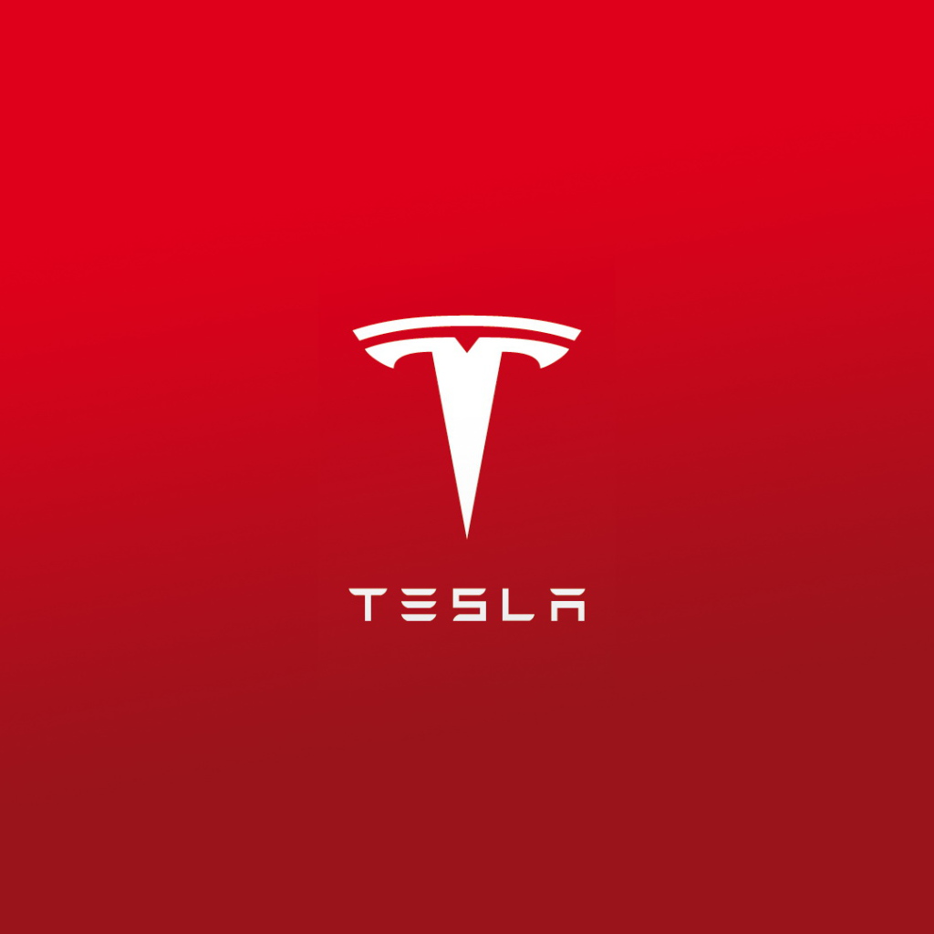 Логотип электромобиля Тесла 