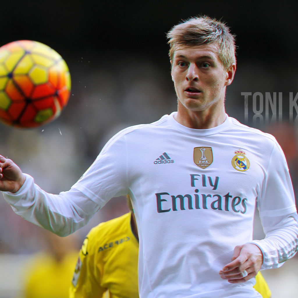 Молодой немецкий футболист клуба Реал Мадрид Тони Кроос