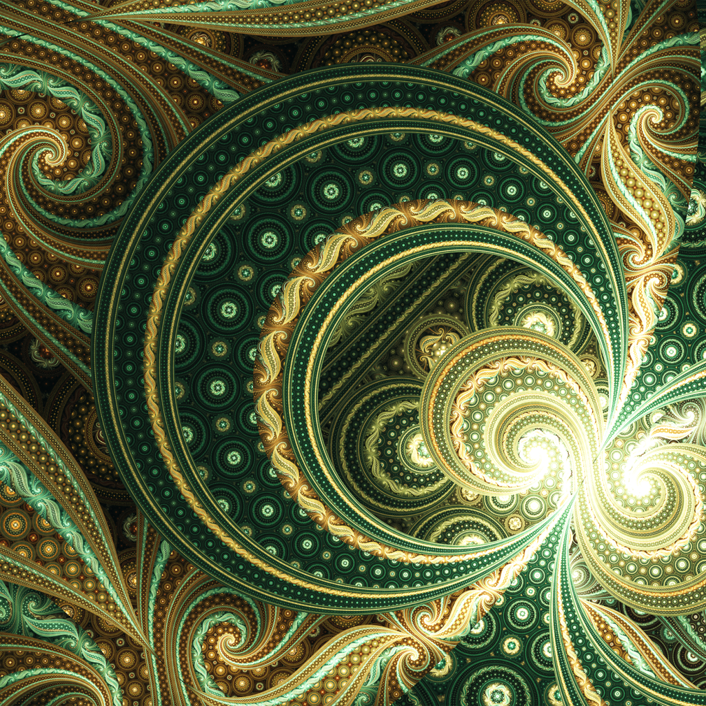 Beautiful unusual fractal pattern