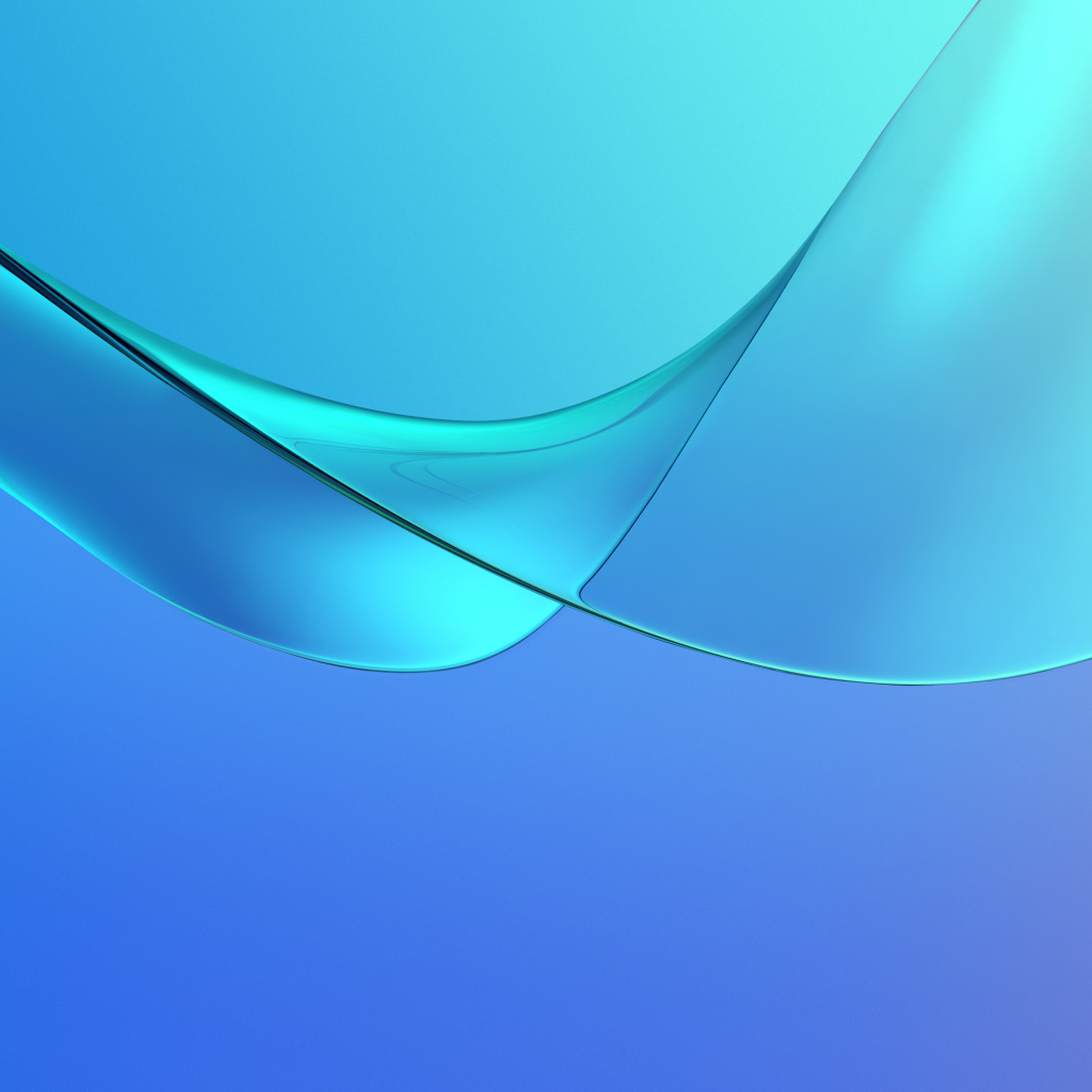 Голубая абстрактная волна на голубом фоне