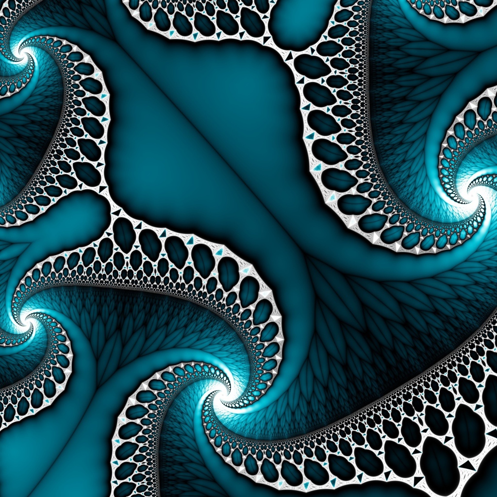 Необычный абстрактный рисунок 