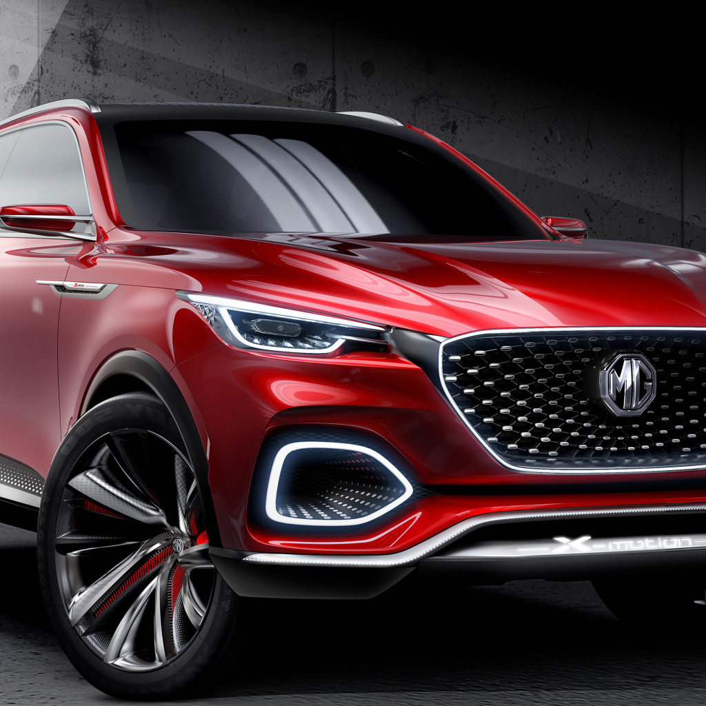Красный внедорожник MG X Motion
