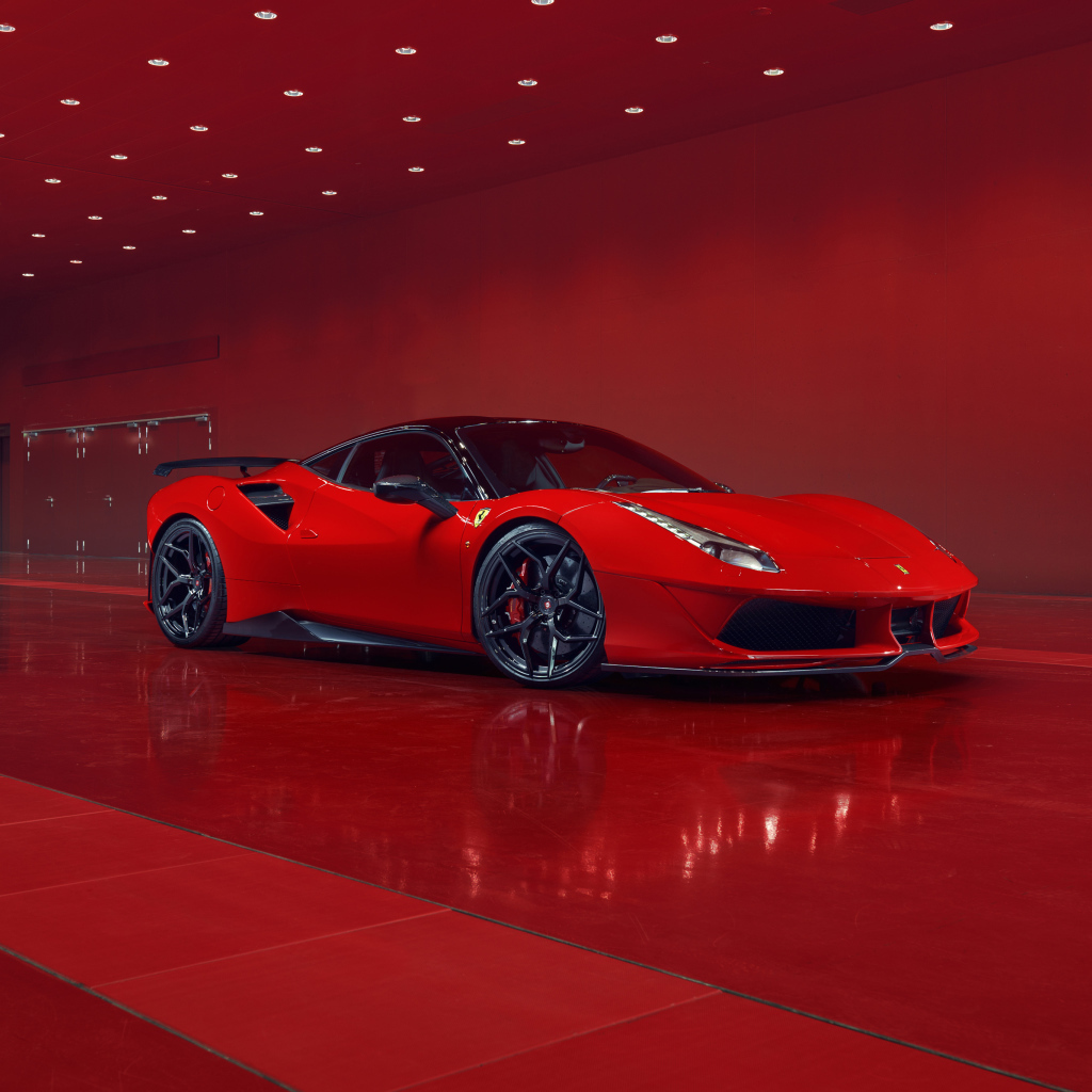 Красный новый автомобиль Pogea Racing FPlus Corsa Front