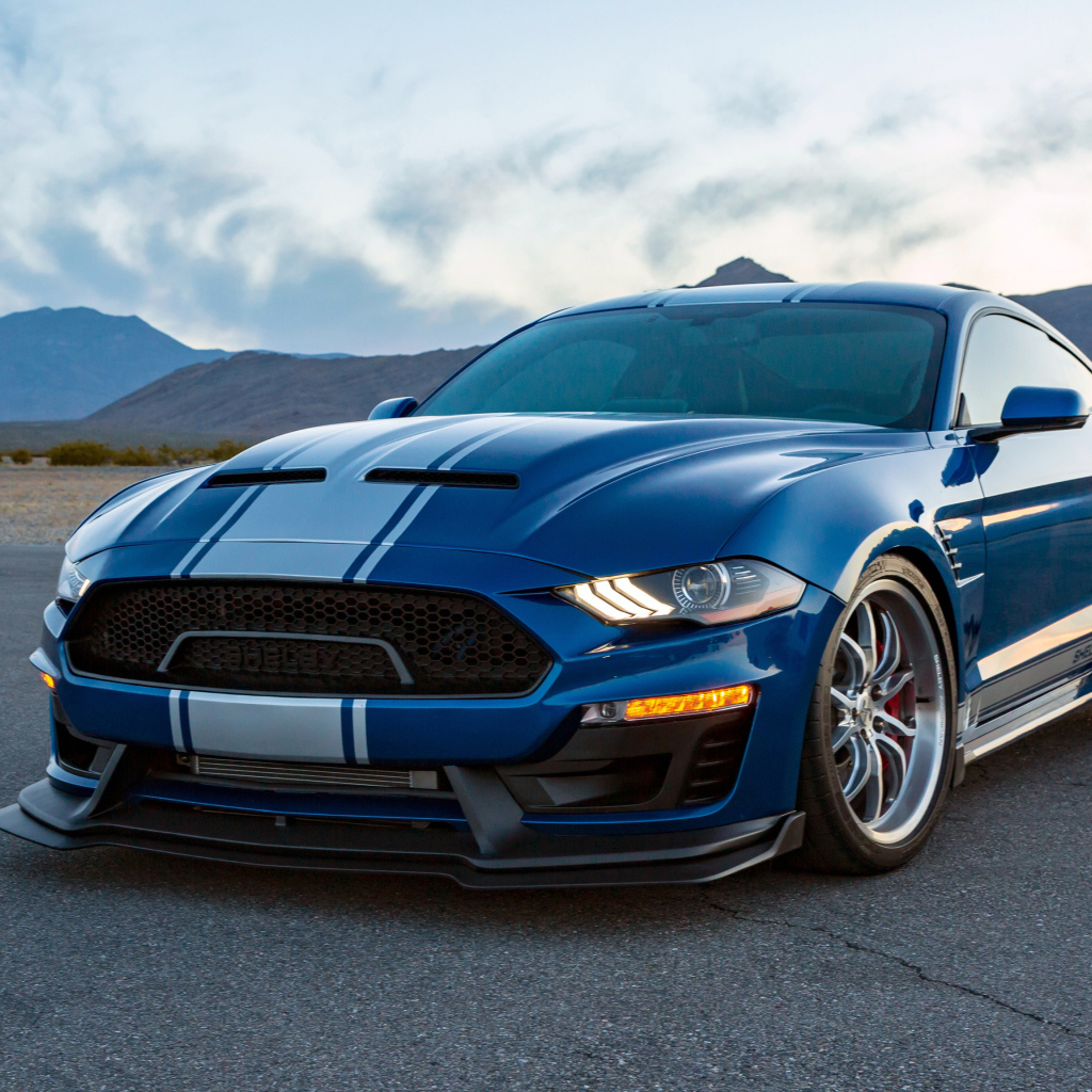 Спортивный автомобиль Shelby Super Snake Wide Body, 2018