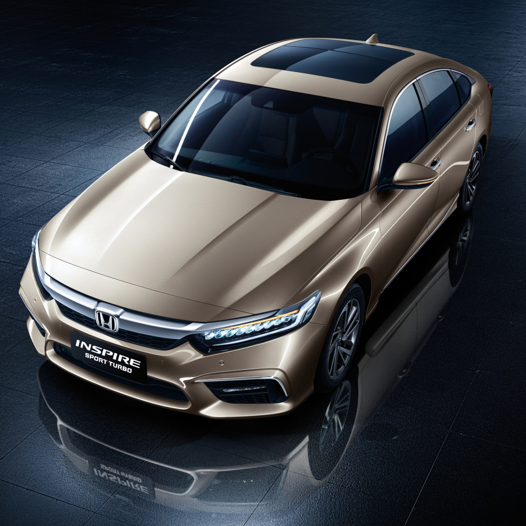 Автомобиль Honda Inspire Sport Turbo 2018 года вид сверху
