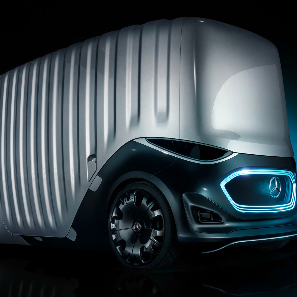 Futuristic car Mercedes-Benz Vision Urbanetic Concept