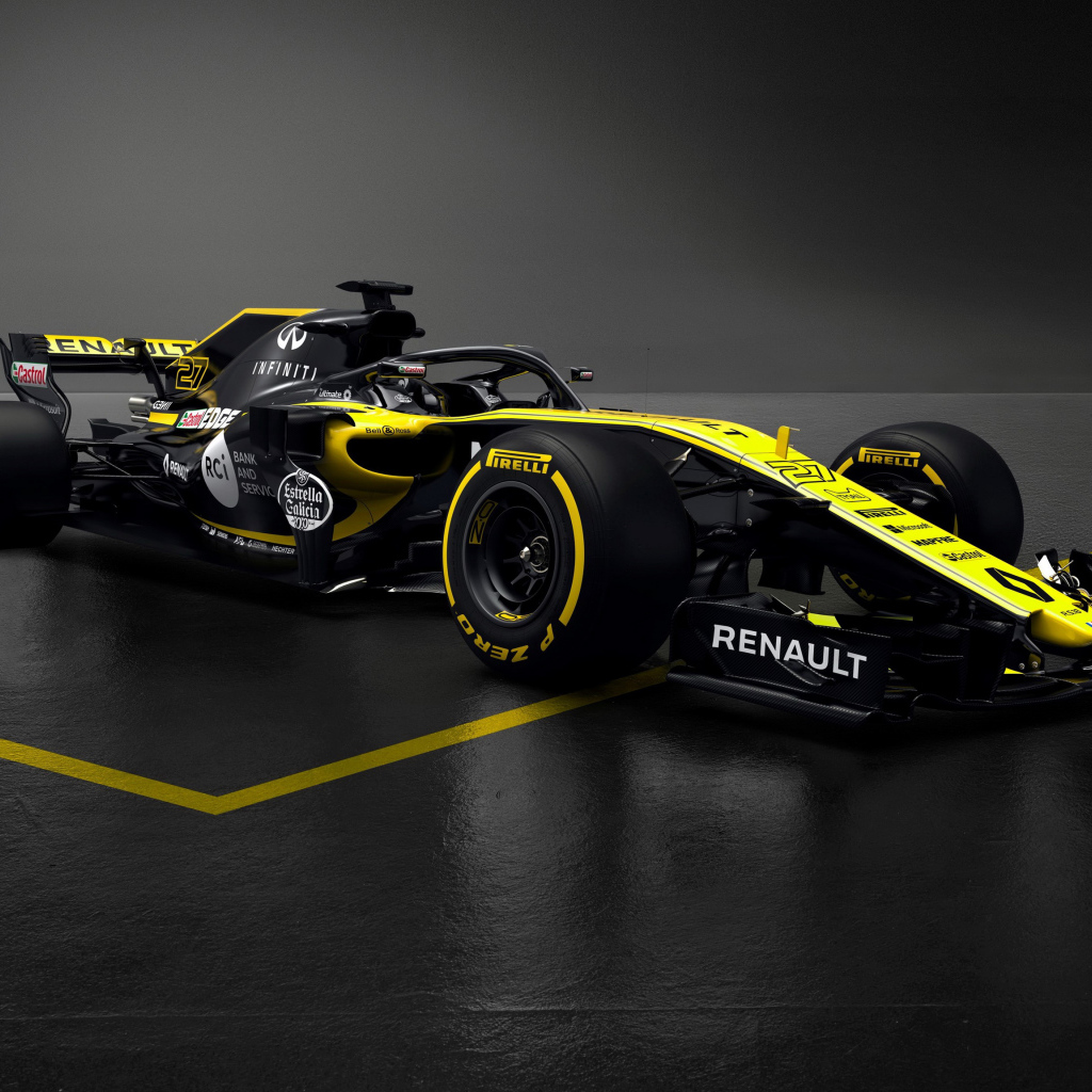 Гоночный автомобиль Renault RS18 F1, 2018