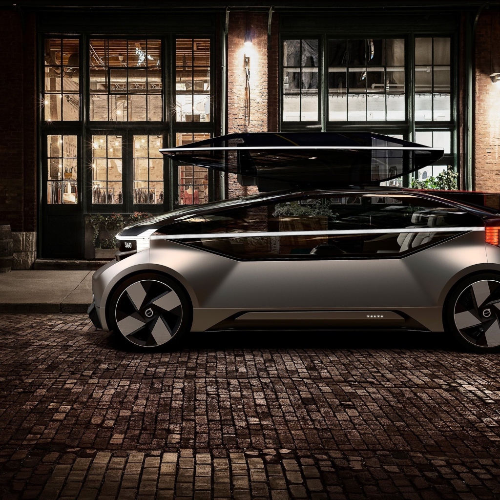 Необычный автомобиль Volvo 360c, 2018 года