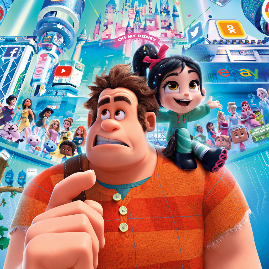 Персонажи мультфильма Ральф против интернета