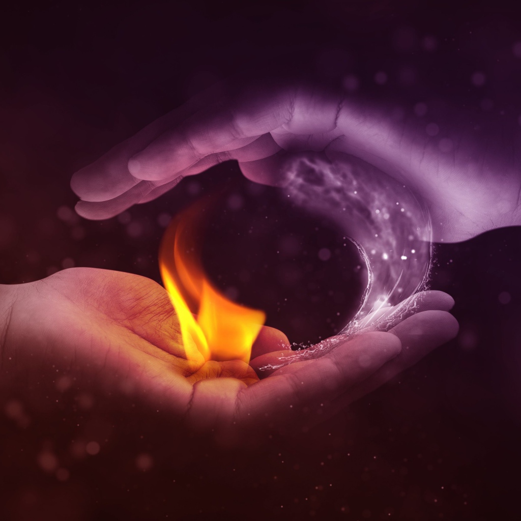 Огонь и вода в ладонях 