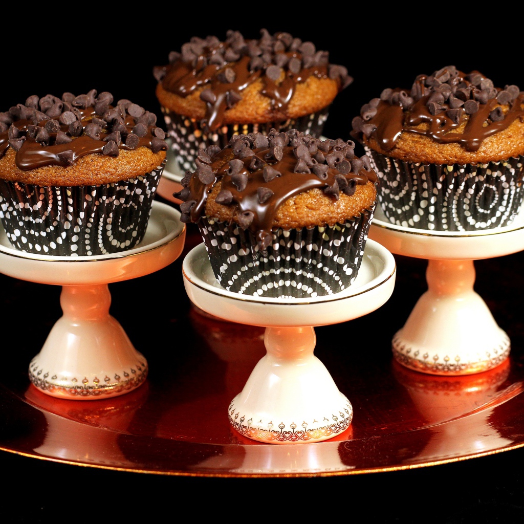 Аппетитные кексы с шоколадной крошкой