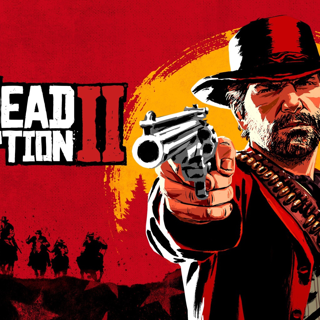 Постер компьютерной игры Red Dead Redemption 2, 2018
