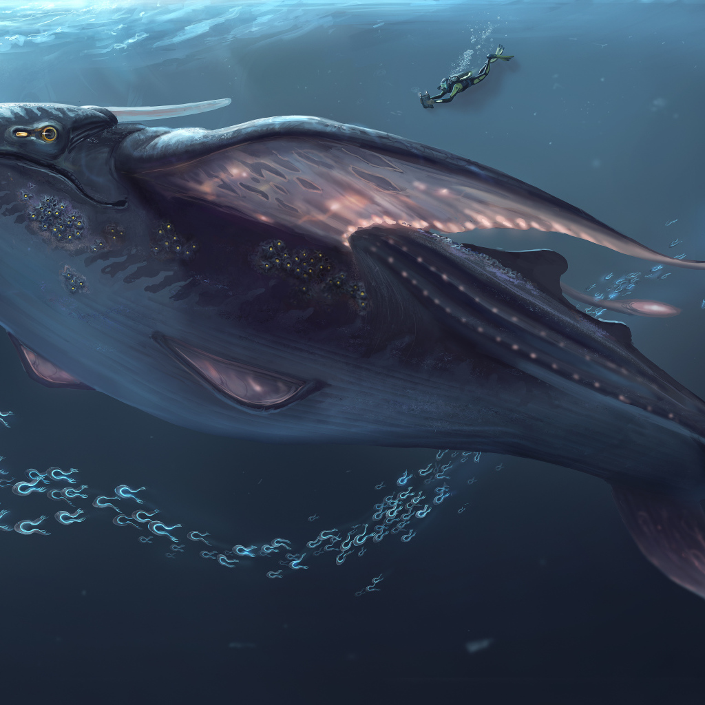 Кадр новой компьютерной игры Subnautica, 2018